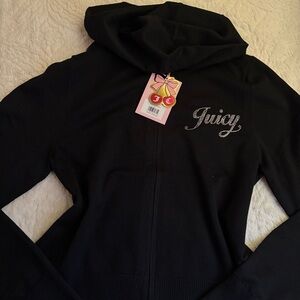 Juicy Couture Black Zip-Up Jacket